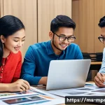 미디어 프로듀서가 알아야 할 법률 - A professional Malaysian media production office environment, showing a diverse team of media produc...