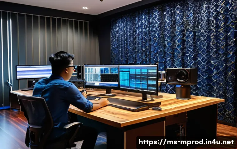 미디어 프로듀서가 되기 위한 학습 계획 - A modern Malaysian media production studio setting, featuring diverse young professionals collaborat...