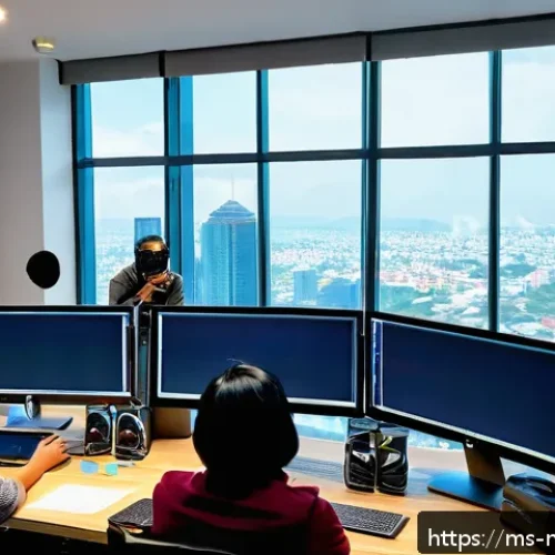 미디어 프로듀서 이직 준비 방법 - A professional media producer in a modern Malaysian office setting, organizing a video production sc...